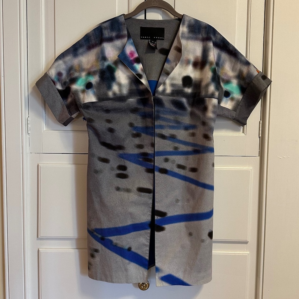 Yansi Fugel Short Sleeve Long Jacket